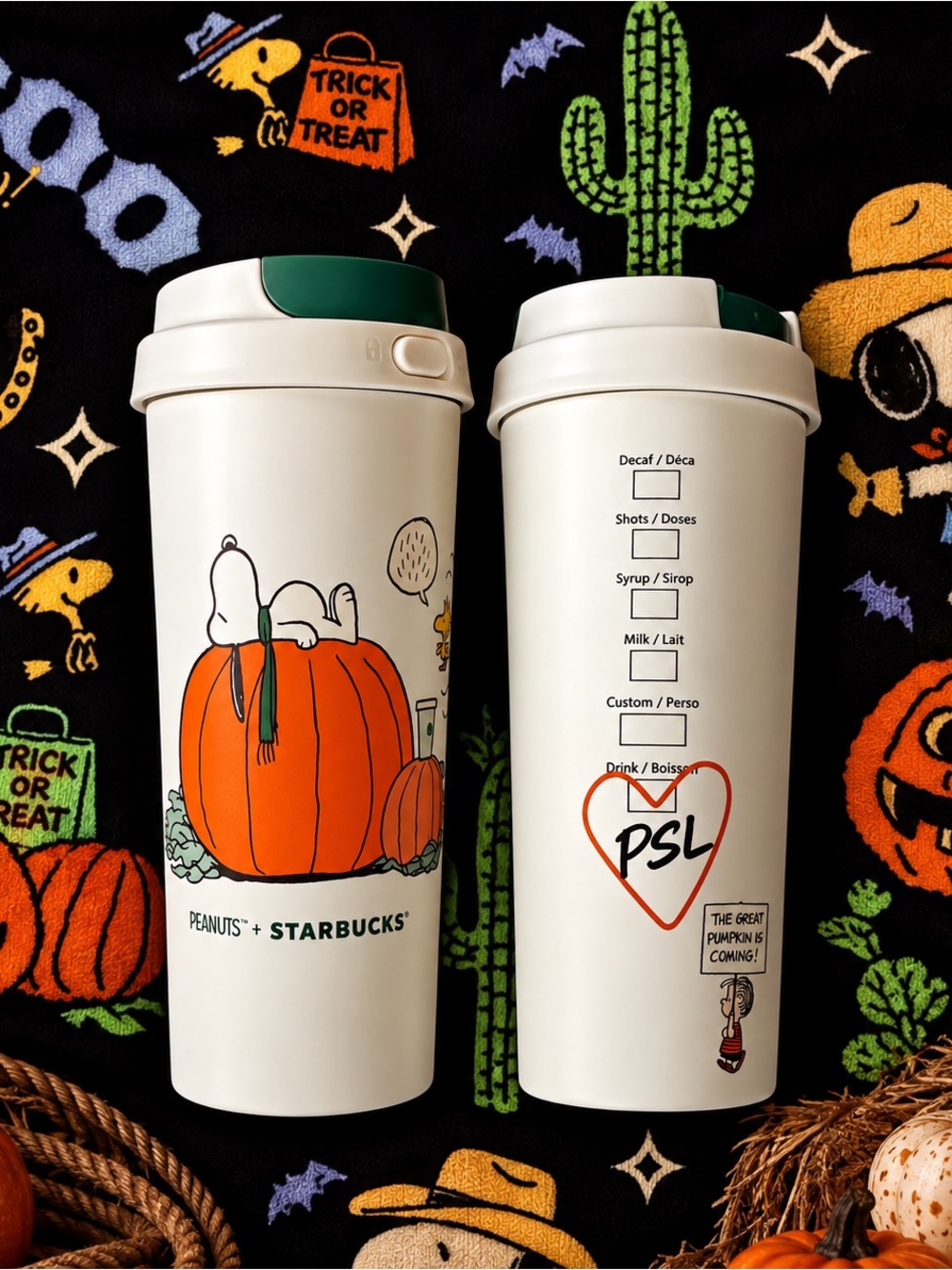Peanuts x Starbucks Pumpkin Stainless Steel Tumbler